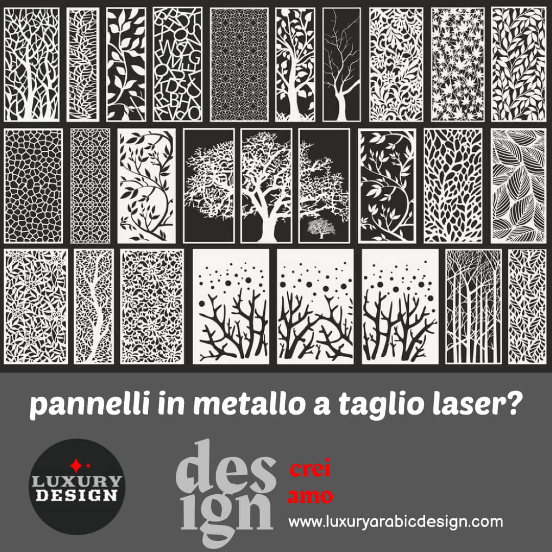 Pannelli taglio laser