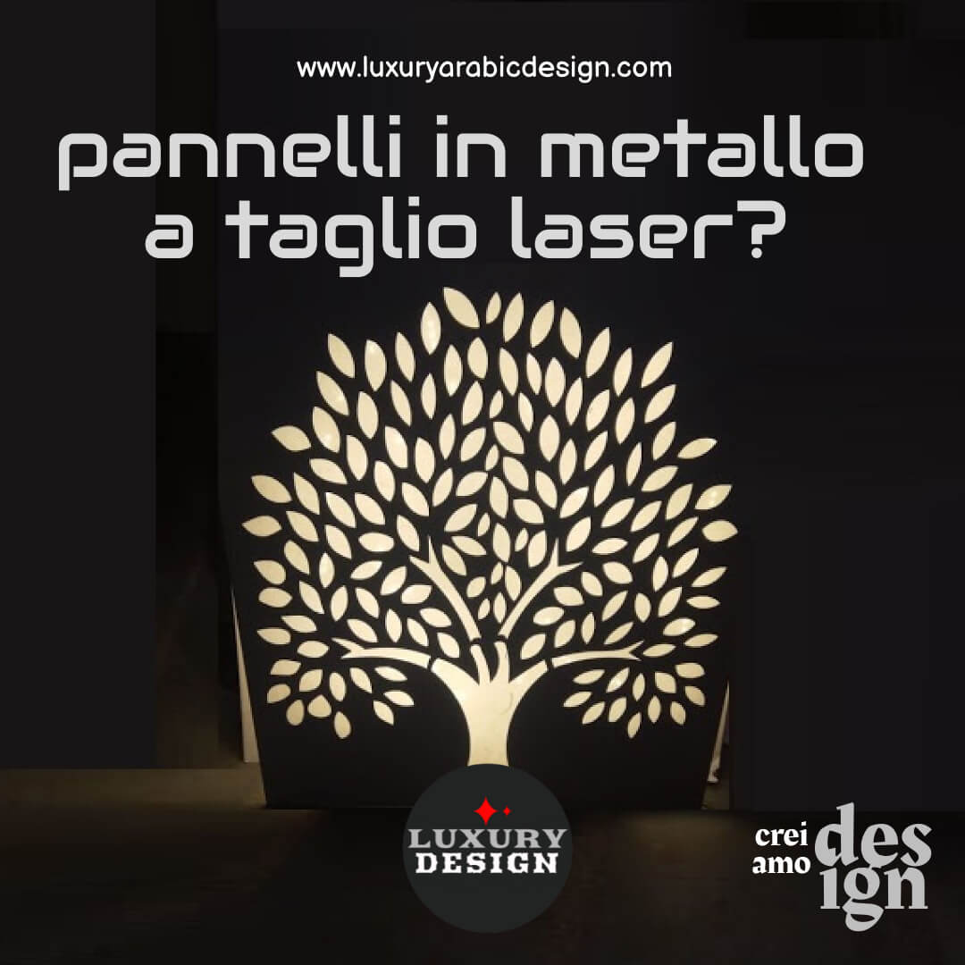 Pannelli taglio laser